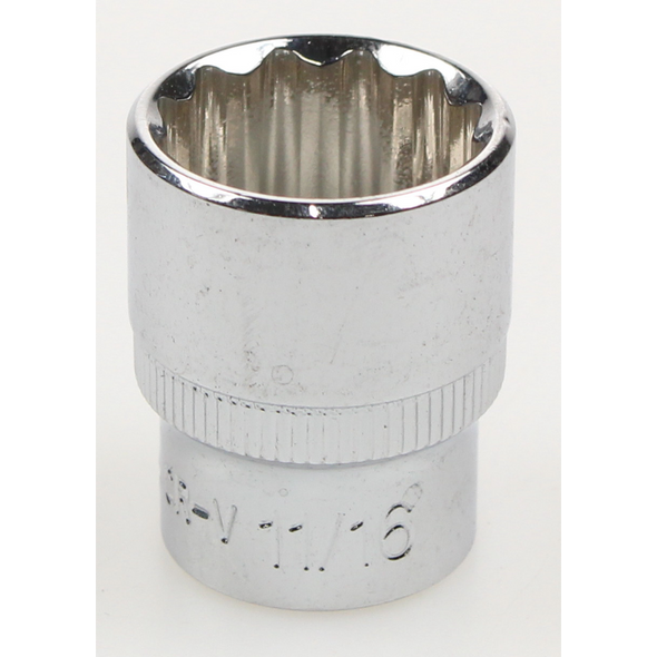 Sealey Socket 3/8"dr 11/16"(12pt)