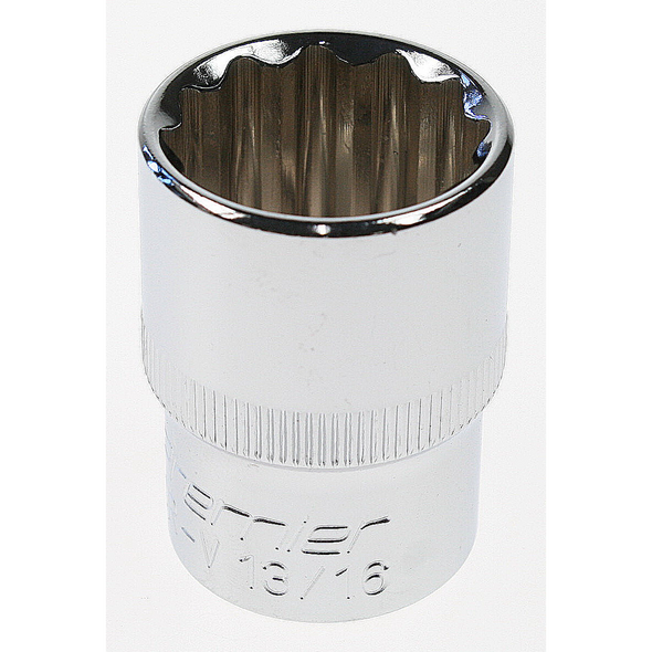 Sealey Socket 1/2"dr 13/16" (12pt)