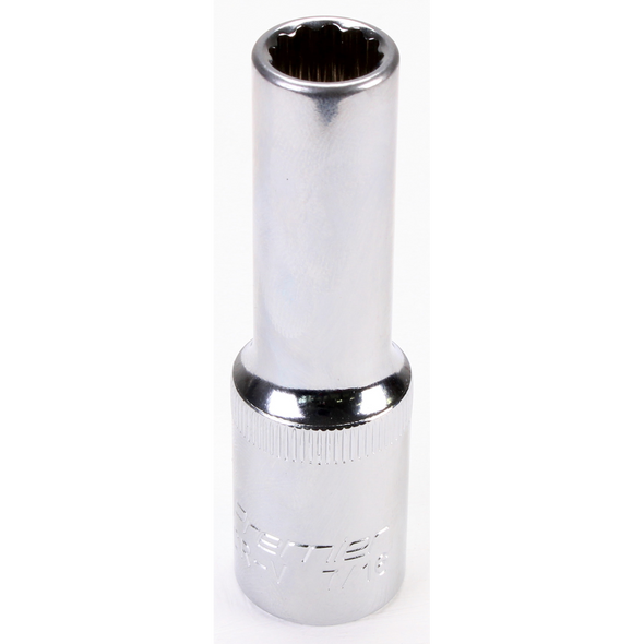 Sealey Socket (deep) 1/2"dr 7/16" (12pt)