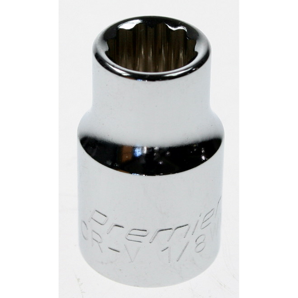 Sealey Socket 3/8"dr (whitworth) 1/8" (12pt)