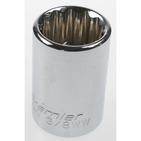 Sealey Socket 1/2"dr (whitworth) 3/8" (12pt)
