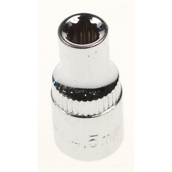 Sealey Socket 1/4"dr 4.5mm (12pt)