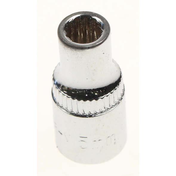 Sealey Socket 1/4"dr 5mm (12pt)