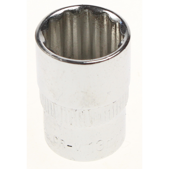 Sealey Socket 1/4"dr 13mm (12pt)