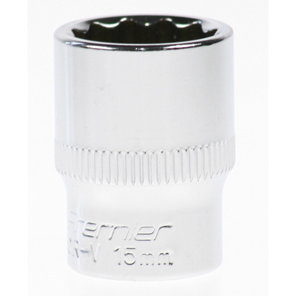Sealey Socket 3/8"dr 15mm(12pt)