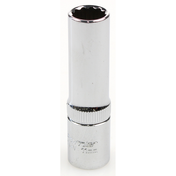 Sealey Socket 3/8"dr 11mm(deep) (12pt)