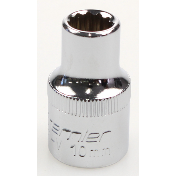 Sealey Socket 1/2"dr 10mm (12pt)