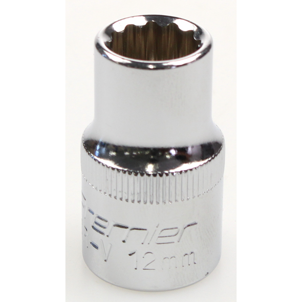 Sealey Socket 1/2"dr 12mm (12pt)