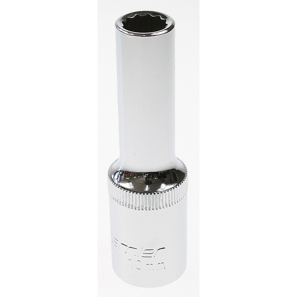 Sealey Socket 1/2"sq dr 10mm deep (12pt)