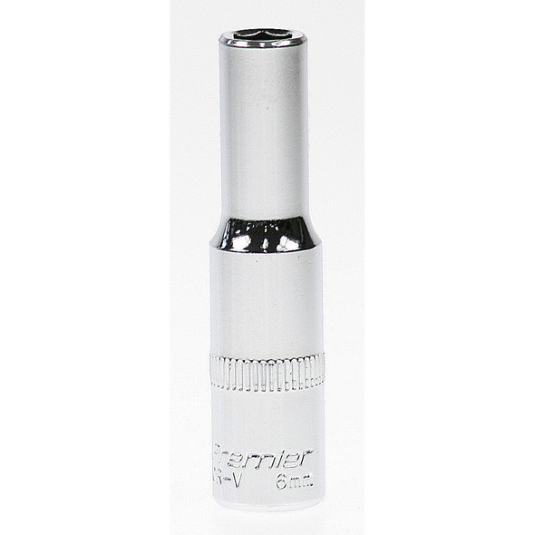 Sealey Socket 1/4"sq dr 6mm (deep)