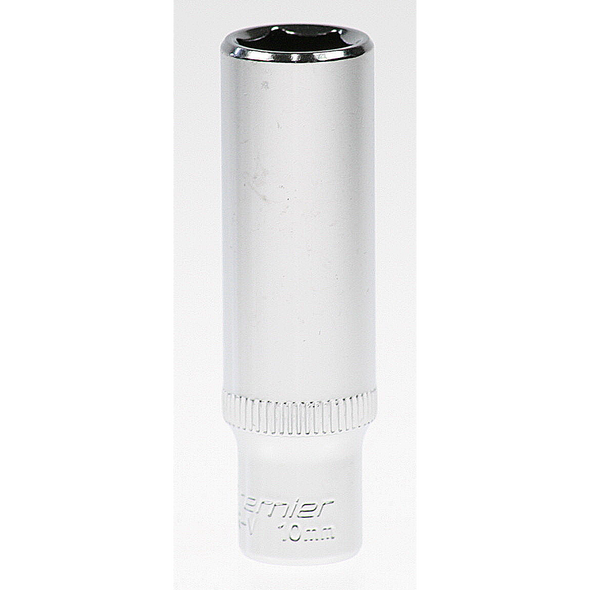 Sealey Socket 1/4"sq dr 10mm(deep)