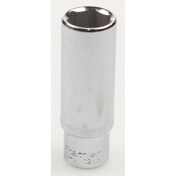 Sealey Socket 1/4"sq dr 12mm(deep)