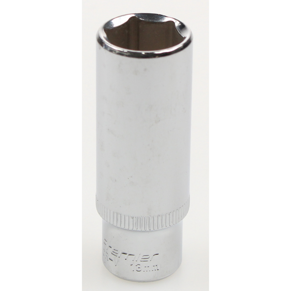 Sealey Socket 1/4"sq dr 13mm(deep)