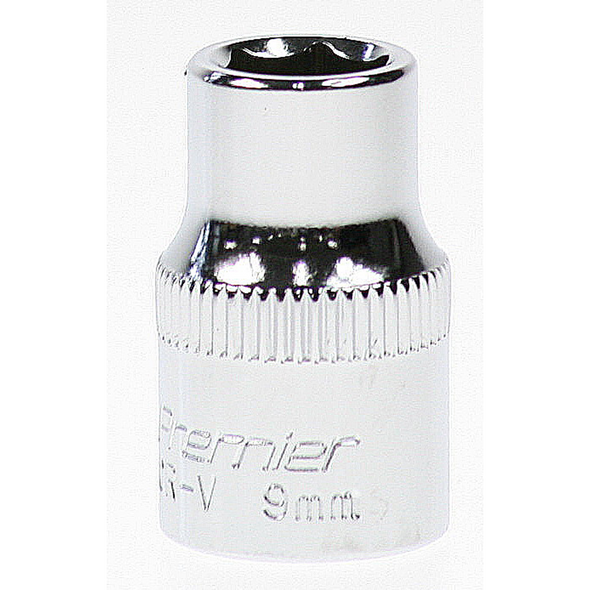 Sealey Socket 3/8"sq dr 9mm