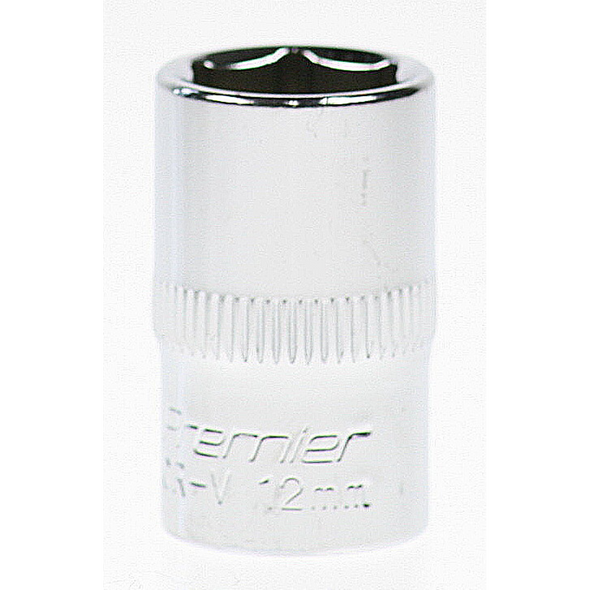 Sealey Socket 3/8"sq dr 12mm
