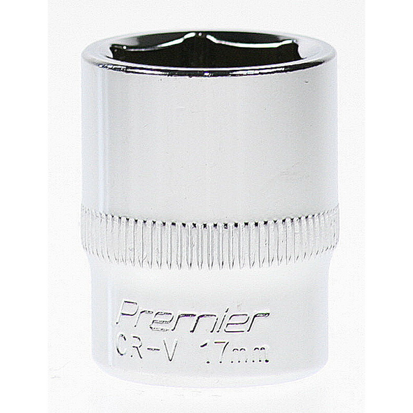 Sealey Socket 3/8"sq dr 17mm