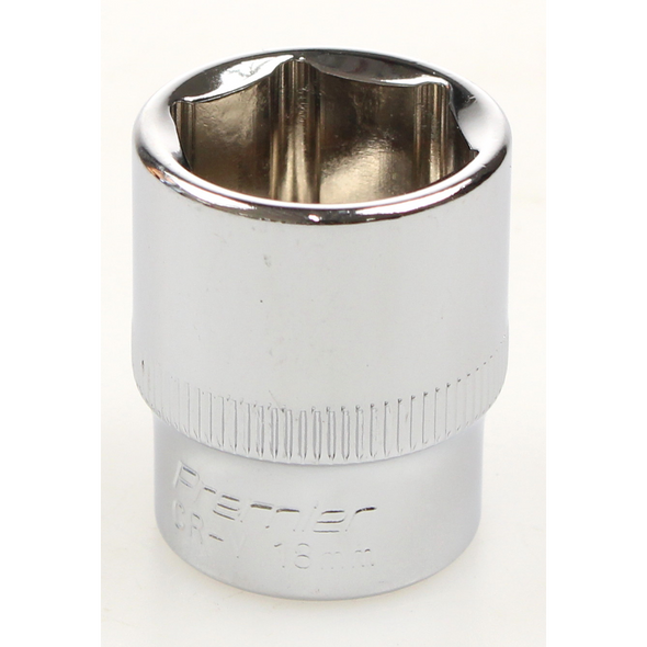 Sealey Socket 3/8"sq dr 18mm