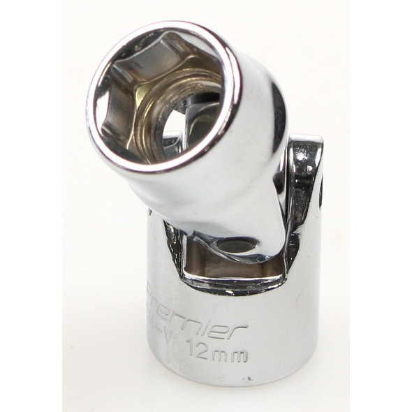 Sealey Universal joint socket 3/8"dr 12mm (6pt)
