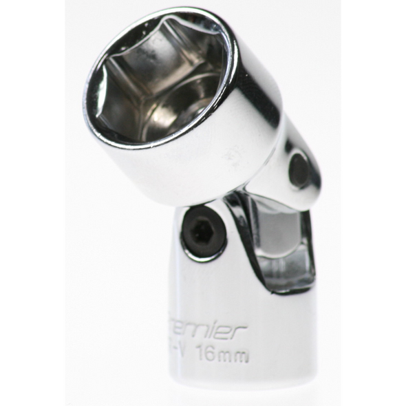 Sealey Universal joint socket 3/8"dr 16mm (6pt)