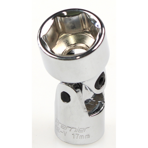 Sealey Universal joint socket 3/8"dr 17mm (6pt)