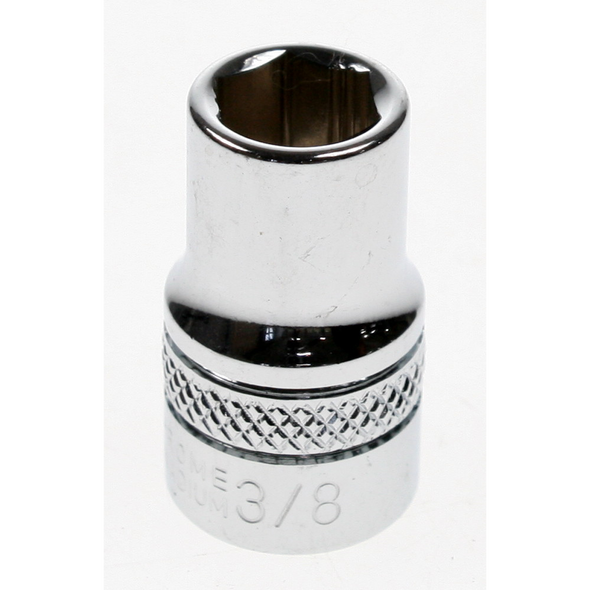 Sealey Socket 3/8"dr 3/8" 'total lok-on' (6pt)