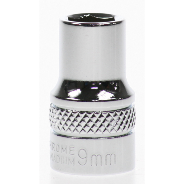 Sealey Socket 3/8"dr 9mm 'total lok-on' (6pt)