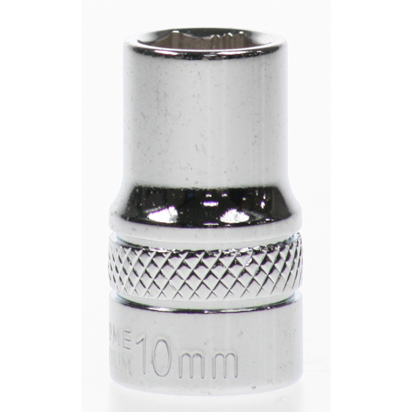 Sealey Socket 3/8"dr 10mm 'total lok-on' (6pt)