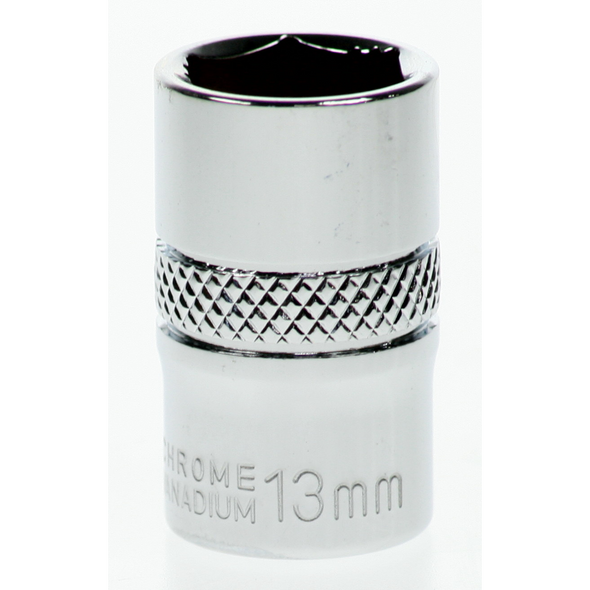 Sealey Socket 3/8"dr 13mm 'total lok-on' (6pt)