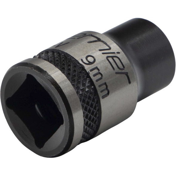 Sealey Socket 3/8"Dr 9mm 'Total Lock-On' (6pt) 'Black Series'