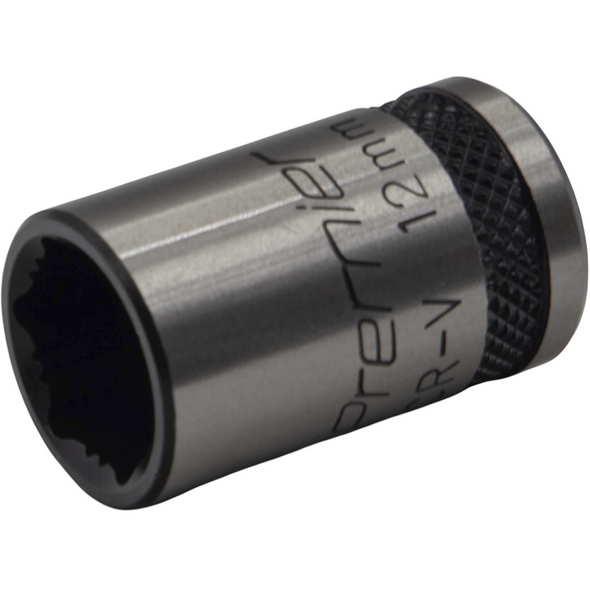 Sealey Socket 3/8"Dr 12mm 'Total Lock-On' (6pt) 'Black Series'