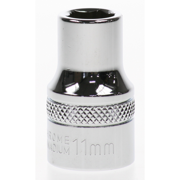 Sealey Socket 1/2"dr 11mm 'total lok-on' (6pt)