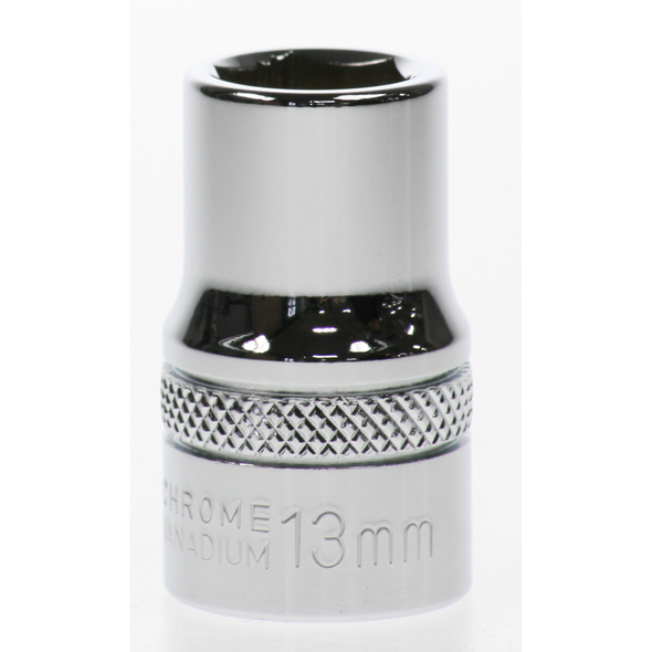 Sealey Socket 1/2"dr 13mm 'total lok-on' (6pt)