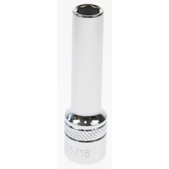 Sealey Socket 3/8"sq dr 5/16" deep lock-on 6pt imperial