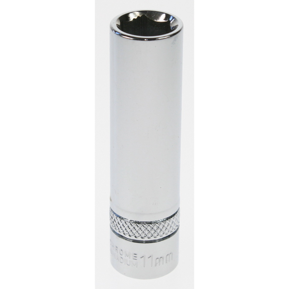 Sealey Socket 3/8"sq dr 11mm deep lock-on 6pt