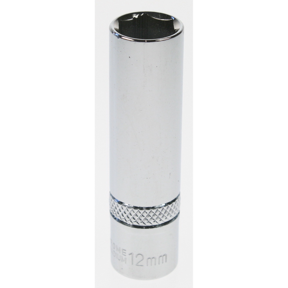 Sealey Socket 3/8"sq dr 12mm deep lock-on 6pt