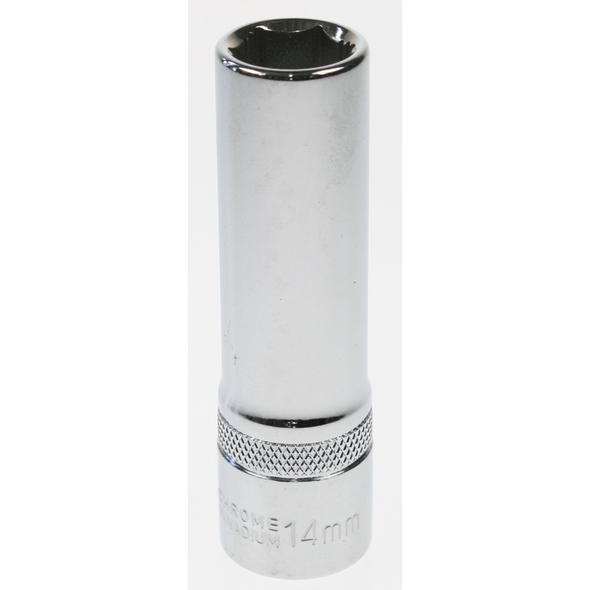 Sealey Socket 1/2"sq dr 14mm deep lock-on 6pt