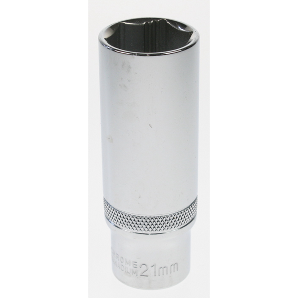 Sealey Socket 1/2"sq dr 21mm deep lock-on 6pt