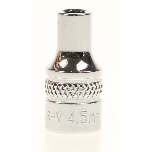 Sealey Lock-on socket 4.5mm 1/4"sq dr (6pt)