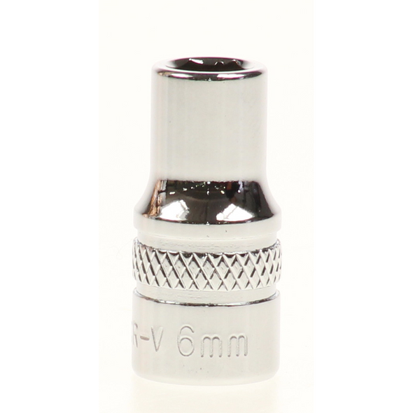 Sealey Lock-on socket 6mm 1/4"sq dr (6pt)