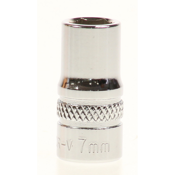 Sealey Lock-on socket 7mm 1/4"sq dr (6pt)