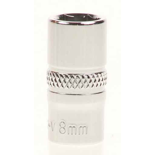 Sealey Lock-on socket 8mm 1/4"sq dr (6pt)