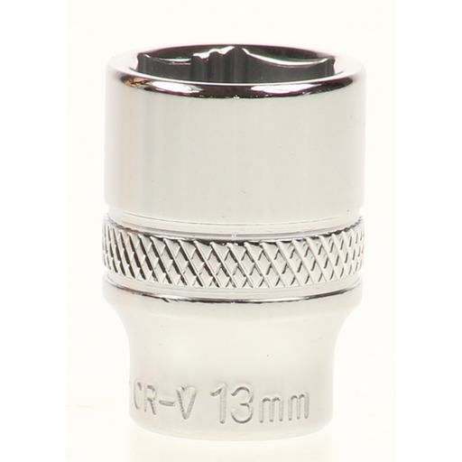 Sealey Lock-on socket 13mm 1/4"sq dr (6pt)