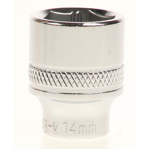 Sealey Lock-on socket 14mm 1/4"sq dr (6pt)