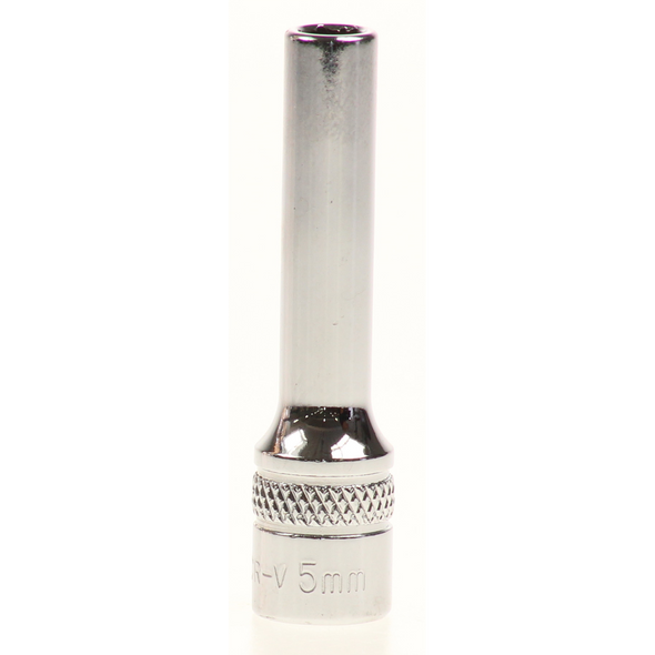 Sealey Lock-on socket 'deep' 5mm 1/4"sq dr (6pt)