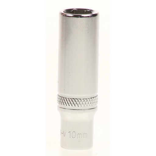 Sealey Lock-on socket 'deep' 10mm 1/4"sq dr (6pt)