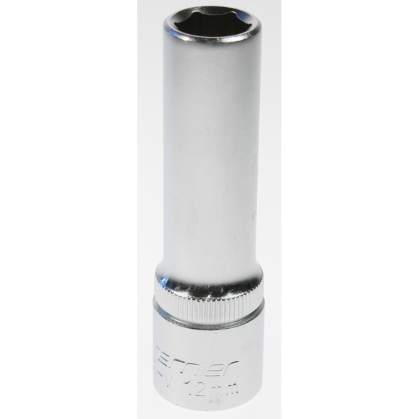 Sealey Socket 1/2"sq dr 12mm (deep)