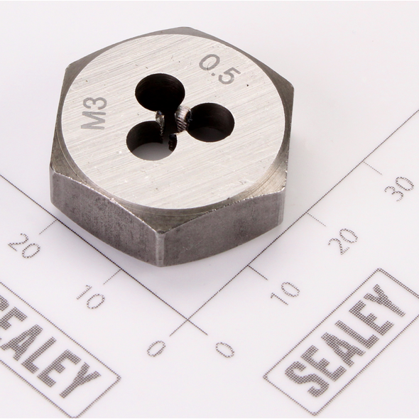 Sealey Metric Hex Die M3 x 0.5mm