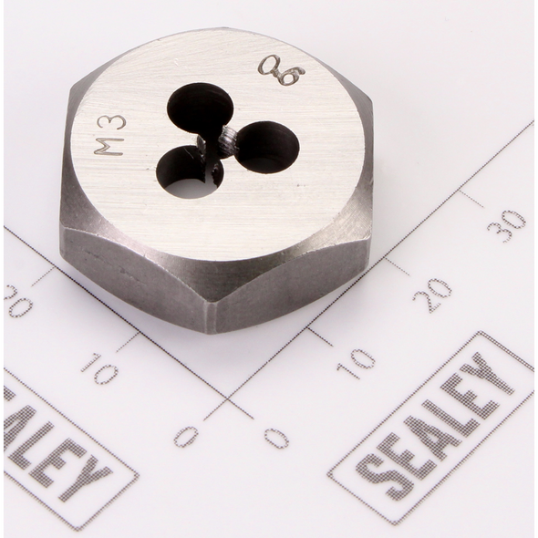 Sealey Metric Hex Die M3 x 0.6mm