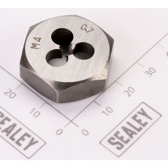 Sealey Metric Hex Die M4 x 0.7mm