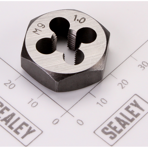 Sealey Metric Hex Die M9 x 1.0mm